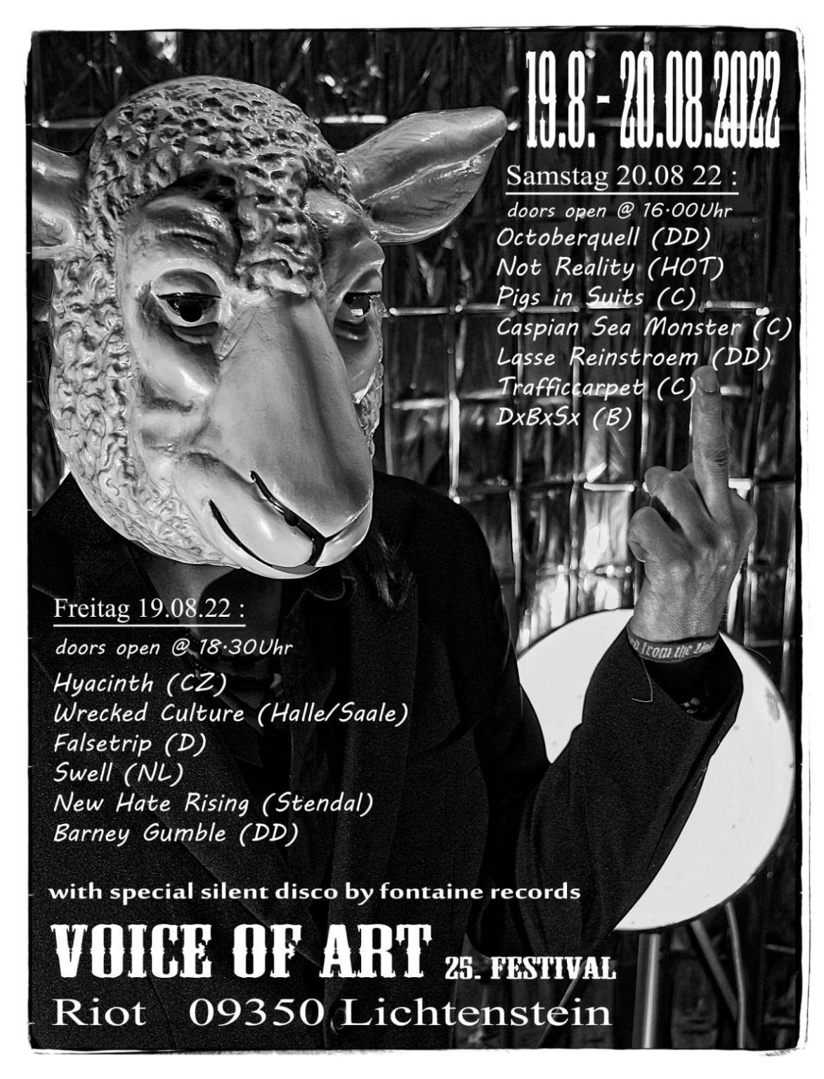 25. VOA Festival 2022 Lineup VOICE OF ART